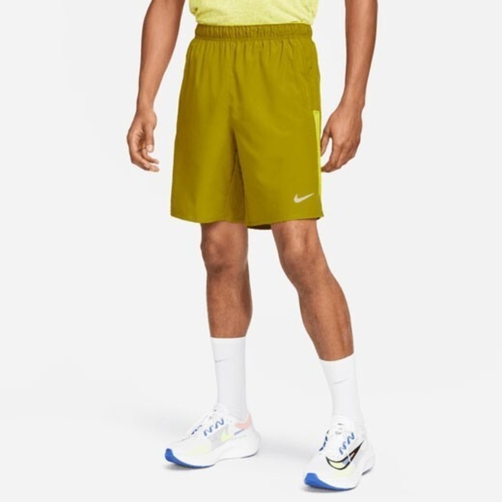 Nike‎ Mens Dri-Fit Challenger Unlined Running Shorts Small Moss Green CZ9068-352
